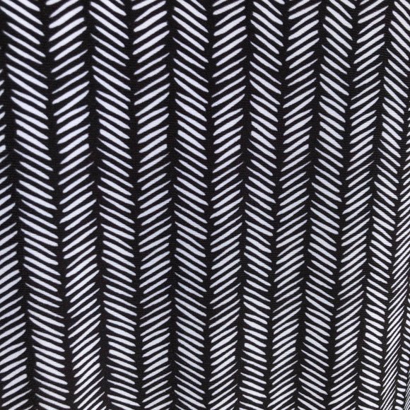 LA Designer | Deborah Viereck | Chevron France Skirt With Tie - Picture 3 of 5